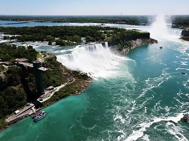 1-Day Niagara Falls Tour from New York by Air - American and Canadian ...